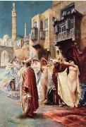 Arab or Arabic people and life. Orientalism oil paintings  414 unknow artist